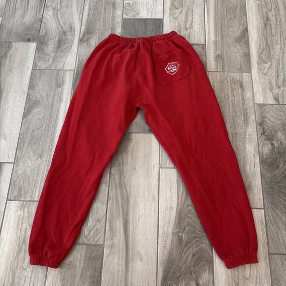 YoungLA Immortal Joggers Mens Medium Red Ambitious Club 233 Sweatpants Athletic - Picture 9 of 11